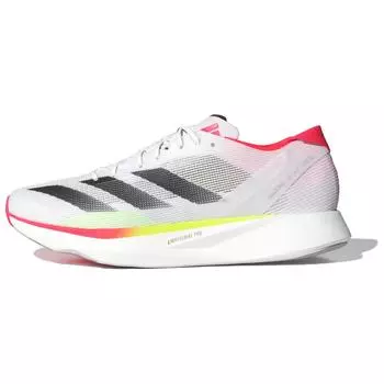 Adidas Adizero Takumi Sen 10 White Black Lucid Red Мужские кроссовки Обувь-Белый Core-Черный IH5712 40