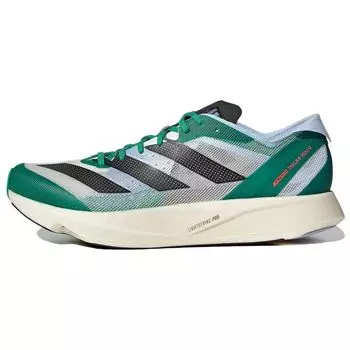 adidas Adizero Takumi Sen 9 Court Green Мужские кроссовки White-Tint Core-Black HQ3683 46