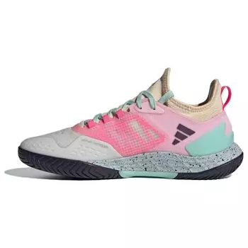 Adidas Adizero Ubersonic 4 Crystal White Semi Flash Aqua Мужские кроссовки кремовый Aurora-металлик IF0445 42