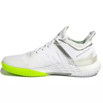 adidas Adizero Ubersonic 4 Tokyo — женские кроссовки White Solar Yellow Silver-Metallic FX1368 36