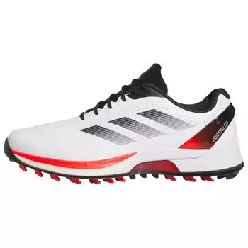 Adidas Adizero ZG Spikeless Golf White Lucid Red Мужские кроссовки Cloud-White Core-Black IE3530 40