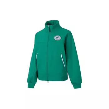 Adidas Alphabet Print Бег Фитнес Тренировочная куртка Женская верхняя одежда Зеленый JD3468 M