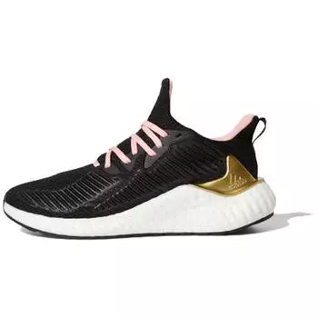 Adidas AlphaBoost Gold Metallic Женские кроссовки Black Core-Black Glory-Pink EG1431