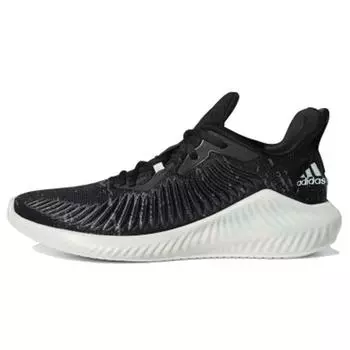 Adidas Alphabounce Run Parley M Core Черные мужские кроссовки Linen-Green Footwear-White G28372