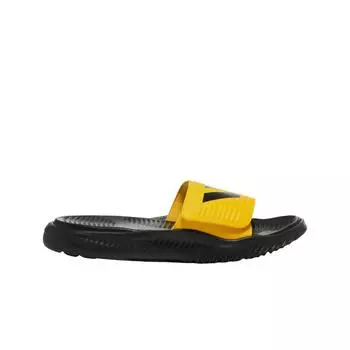 Adidas Alphabounce Slide Yellow Black FX1327 Мужские кроссовки