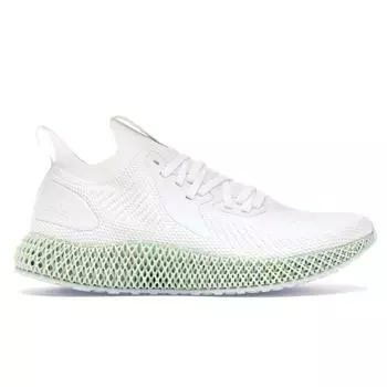Adidas AlphaEdge 4D Footwear Белые кроссовки унисекс Carbon EF3454