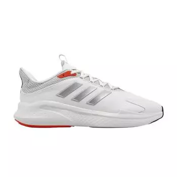 Adidas Alphaedge+ White Silver Ярко-красные мужские кроссовки Cloud-White Silver-Metallic IF7289 42