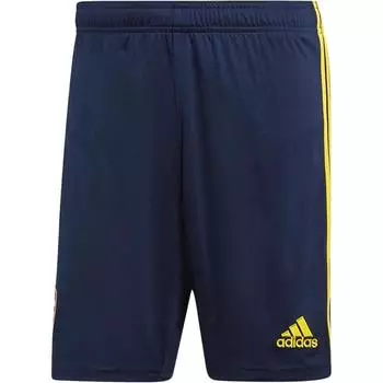 Adidas Арсенал Удобные Модные Универсальные Футбольные Штаны Унисекс Штаны Темно-синие EH5641 S
