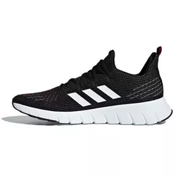 Adidas Asweego Core Черные мужские кроссовки Cloud-White Solar-Red F37038