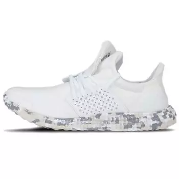 Adidas Кроссовки для бега Athletics 24/7 с круглым носком и шнуровкой, прочные, низкие, мужские, кроссовки, белые, серые, FW4697 42