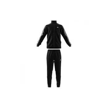 Adidas Athletics Logo Knit Casual Tracksuit Мужской спортивный костюм Черный FS4323 S