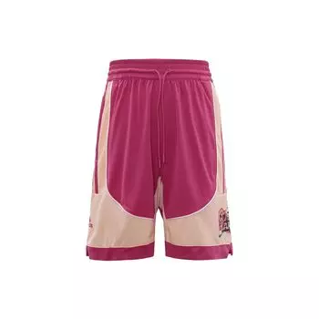 Adidas Avatar C365 Повседневные хлопковые прямые брюки со шнурком со средней талией, облегающие влагоотводящие спортивные шорты, баскетбольные шорты, мужские штаны, розовые GP5221 XL