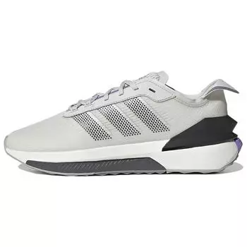Adidas Avryn Grey Silver Violet Мужские кроссовки Grey-One Silver-Metallic Core-White ID9422 45