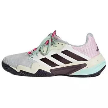 Adidas Barricade 13 Crystal White Semi Green Spark Мужские кроссовки кремовый Aurora-металлик IF7792 44