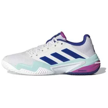 adidas Barricade 13 White Lucid Blue Мужские кроссовки Cloud-White Semi-Flash-Aqua IF9129 42