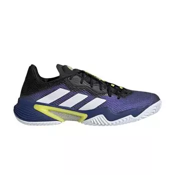 Adidas Barricade Black Blue Metallic Мужские кроссовки Cloud-White кислотно-желтый GZ8482 43