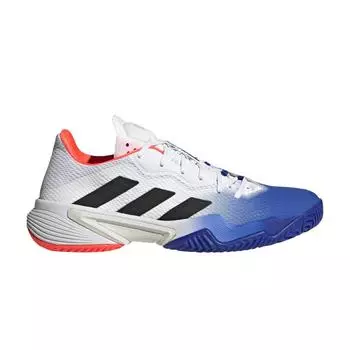 Adidas Barricade Lucid Blue Solar Red Мужские кроссовки Core-Black HQ8917 44