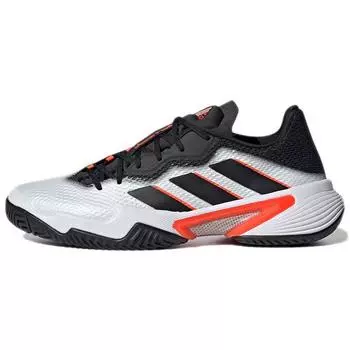 Adidas Barricade White Black Solar Red Мужские кроссовки Cloud-White Core-Black GW2964