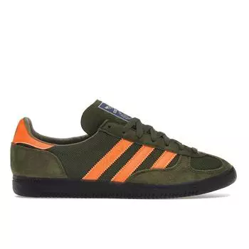 Adidas Barrowland SPZL Dust Green Signal Orange Мужские кроссовки Night-Navy GY3069