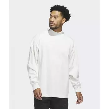 Adidas Баскетбольная футболка с длинным рукавом Cloud White Je3766 M