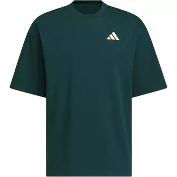 Adidas Баскетбольная футболка Ss25 Intercon Модная повседневная футболка с круглым вырезом и удобным коротким рукавом Унисекс Топы KD4291 M