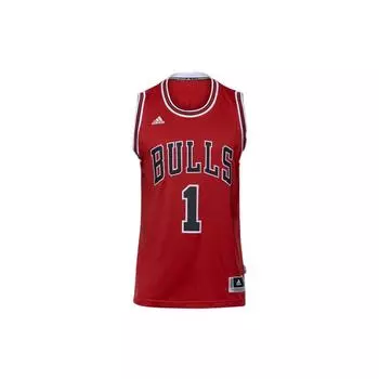 Adidas Баскетбольная майка Chicago Bulls Derrick Rose 1 Fan Edition, мужская, красная, M86192 XL