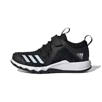 Adidas Beat The Heat x RapidaFlex EL J Black White Детские кроссовки Core-Black Footwear-White G28701