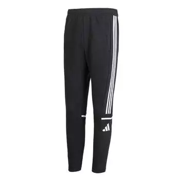Adidas Беговые удобные теплые спортивные повседневные брюки мужские черные JE2765 S