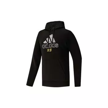Adidas Beijing Scrawl Graphic Hoodie Мужская толстовка с капюшоном черная GK4660 S