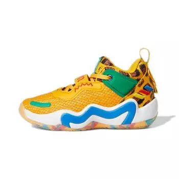 adidas Bel-Air Athletics x ДОН. Выпуск № 3. Куртка для подготовки к школе Little Kid. Детские кроссовки Желтый - Черный Зеленый GZ5517 28.5