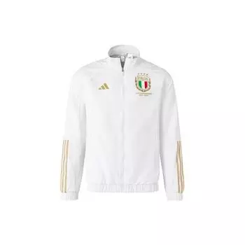 Adidas Белый мужской спортивный топ в честь 125-летия Италии, уличная одежда HY5437 S