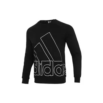 Adidas Big Logo Sweatshirt Мужская толстовка черная HB5085 M