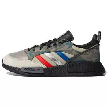 Adidas Boston SuperxR1 Never Camo Pack Мужские кроссовки Black Core-Black Metallic-Silver G27936