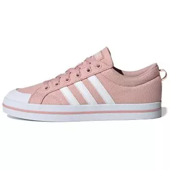 Adidas Bravada Pink Spirit Женские кроссовки Cloud-White Platinum-Metallic FV8095