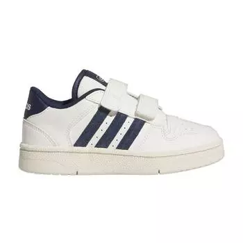 adidas Break Start C Белые Ночной Индиго Детские Кроссовки Кремовый Основной Белый Молочный JI4565 28