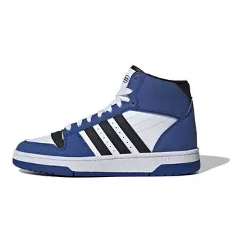 Adidas Break Start Mid J Королевский синий черный детские кроссовки Core-Black Cloud-White IH7978 35