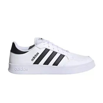 Adidas Breaknet White Black Мужские кроссовки Core-Black Cloud-White FX8707