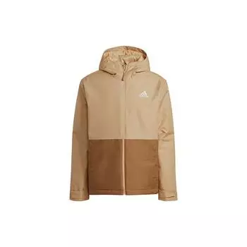 Adidas Bsc St Hooded Logo Спортивная куртка Мужские куртки Картонно-желтый GN3242 S