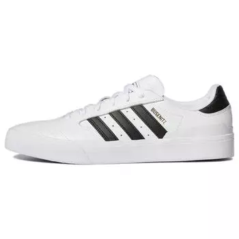 Adidas Busenitz Vulc 2 White Black Мужские кроссовки Cloud-White Core-Black Gold-Metallic H04887