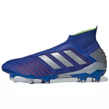 Adidas Бутсы мужские Predator 19+ FG Bold Blue Silver-Metallic Active-Red BB9087 40