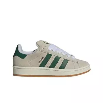 Adidas Campus 00s Crystal White Dark Green GY0038 Женские кроссовки