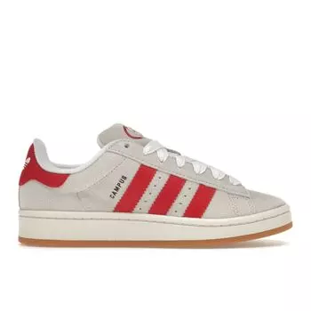 Adidas Campus 00s Crystal White Scarlet Женские кроссовки Cream Better-Scarlet Off-White GY0037 43