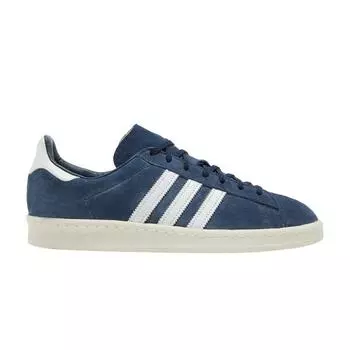 Adidas Campus 80s Navy Off White Мужские кроссовки синие университетско-темно-синие облачно-белые FZ6153 37