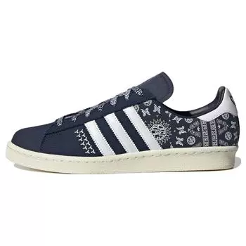Adidas Campus 80s Peking Opera — темно-синие мужские кроссовки Nin-Dig Footwear — White Off-White IG7955 35