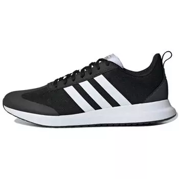 Adidas Черные белые мужские кроссовки Run 60s Core-Black Cloud-White Matte-Gold EE9731
