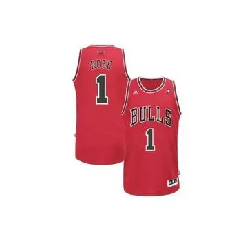 Adidas Chicago Bulls Деррик Роуз Нет. 1 Джерси Мужской Джерси Красный K91062 XXL