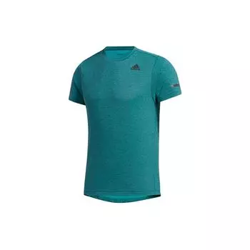 Adidas Chill Tee Sport с коротким рукавом Мужские топы Glory-Green GI4922 S