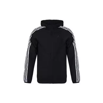 Adidas Classic 3-полосная спортивная тканая куртка Мужские куртки черные DW4600 L