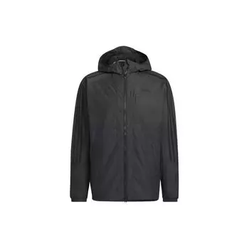 Adidas Classic трехполосная толстовка с капюшоном на молнии, мужская верхняя одежда, черный HM2722 XS