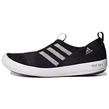 Adidas Climacool Boat SL Heat.RDY Черно-белые кроссовки унисекс Core-Black Cloud-White Silver-Metallic GY6120 42